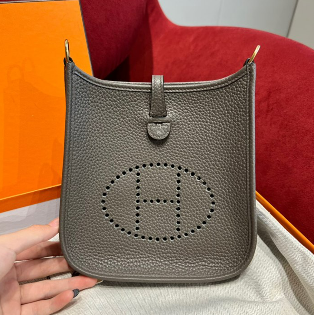 에르메스 에블린 미니 올수공 (컬러 에땅)