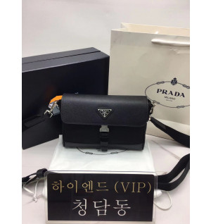 프라다 리나일론 사피아노 숄더백 2VD044