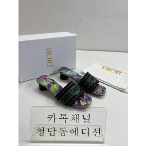 디올 슬라이드 슬리퍼