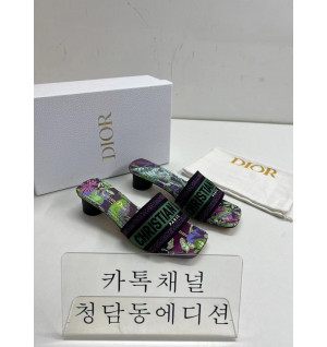 디올 슬라이드 슬리퍼