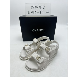 샤넬 벨크로 샌들