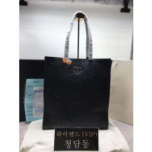 프라다 스몰 나파 가죽 토트백 1BG459