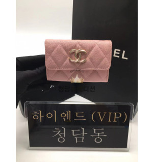 샤넬 트위스트 CC로고 카드지갑 AP3342