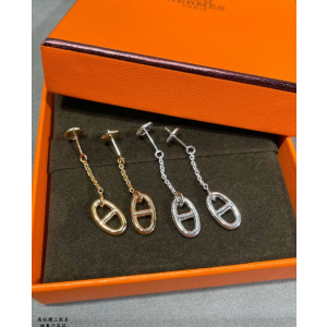 에르메스 hermes 샹달 이어링 (컬러 골드,화이트골드 2COLOR)