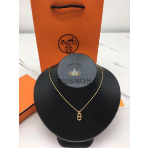 에르메스 hermes 샹달 목걸이 (컬러 골드, 화이트골드) (V-gold소재)