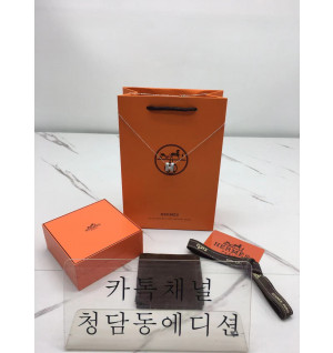 에르메스 미니 팝아슈 목걸이 (풀큐빅)