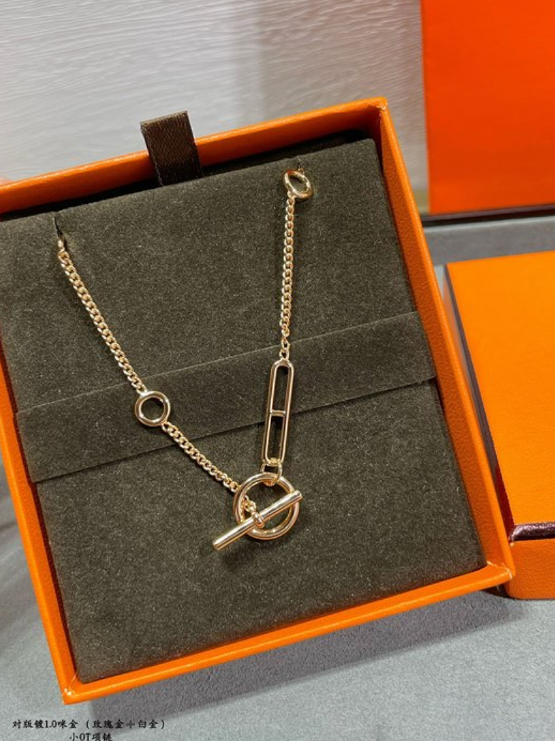 에르메스 hermes 피네스 목걸이 (컬러 골드, 화이트골드 2COLOR)