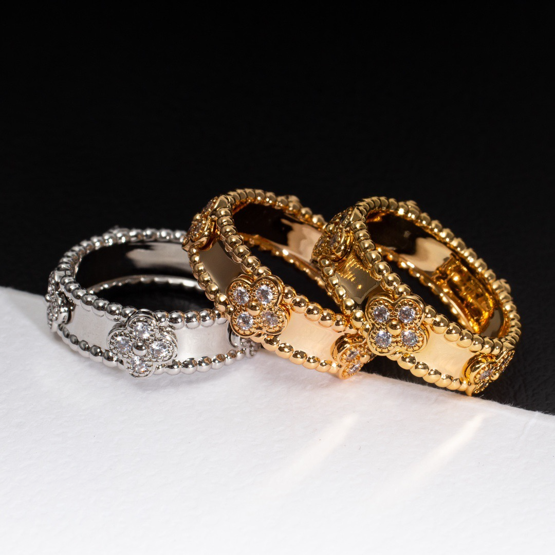 반클리프 빼를리 반지 (3COLOR)