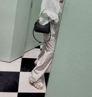 프라다 리나일론 퀼팅 미니 숄더백 1BC204