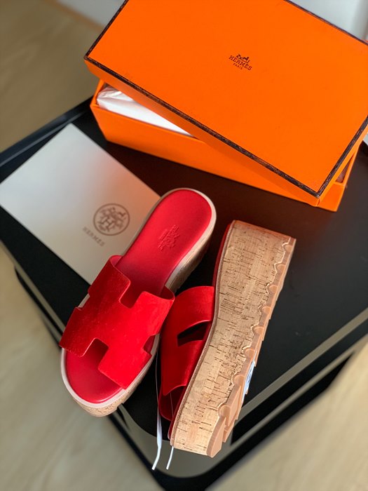 에르메스 에제 30 샌들 (굽 7CM)