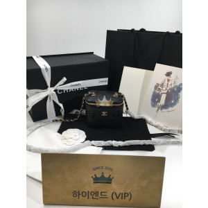 샤넬 베니티 미니 백 (캐비어)