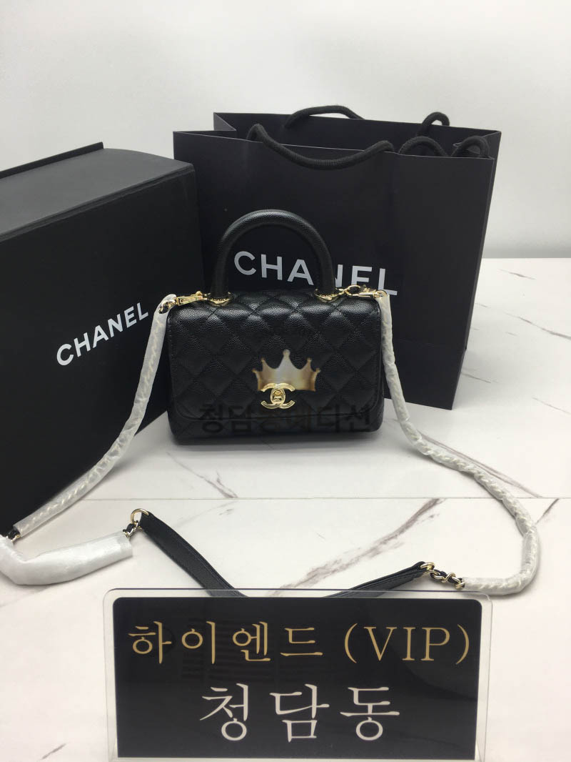 샤넬 22C 코코핸들 미니