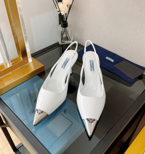 프라다 23ss prd 슬링백 (굽 7.5cm)