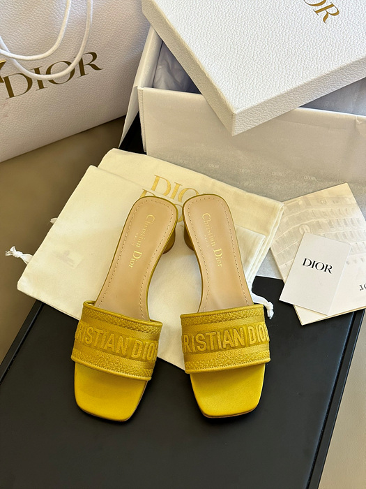 디올 23ss 디웨이 뮬 힐