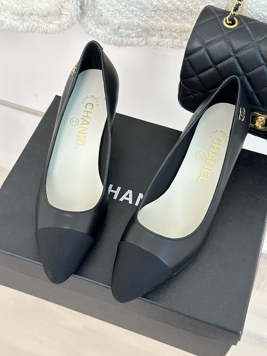 샤넬 23ss 발레리나 펌프스 (굽 6cm)