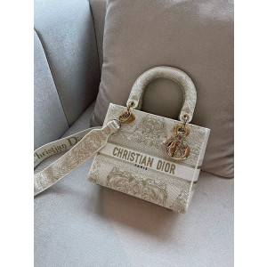 디올 레이디백 D LITE 백 미디움