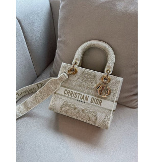 디올 레이디백 D LITE 백 미디움