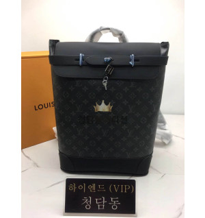 루이비통 스티머 백팩 모노그램 이클립스