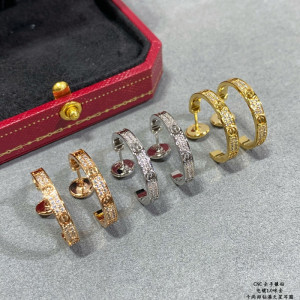 까르띠에 cartier 러브 다이아 귀걸이 (3COLOR)