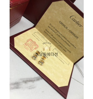 까르띠에 cartier 솔리테어 스터드 귀걸이 (3COLOR)