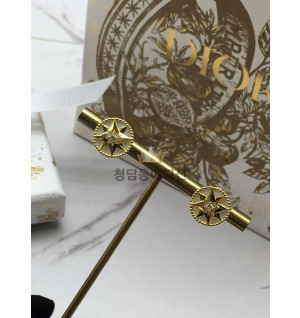 디올 DIOR 로즈드방 귀걸이