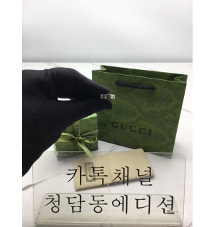 구찌 고스트링 G 반지 4mm
