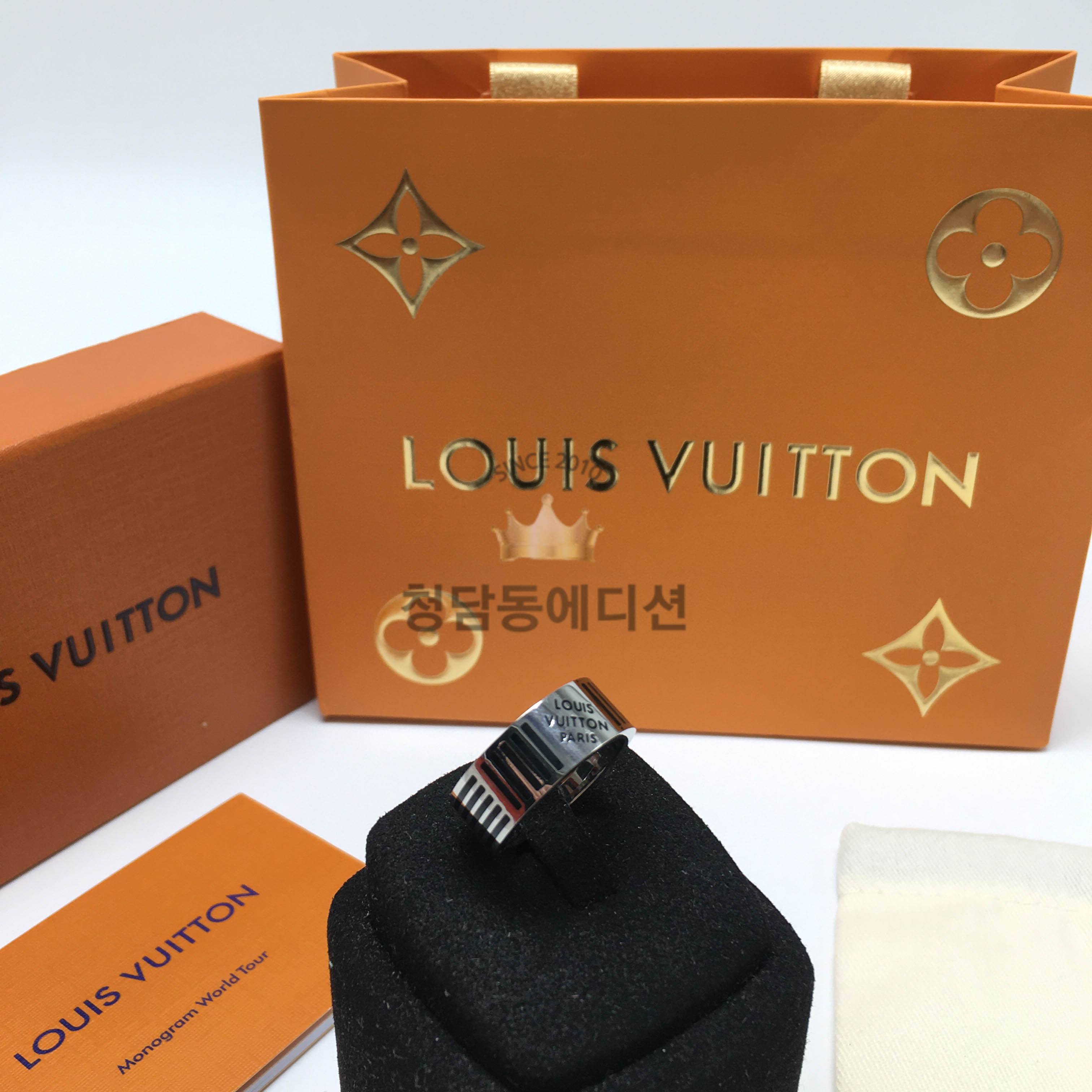 루이비통 lv 에나멜 링