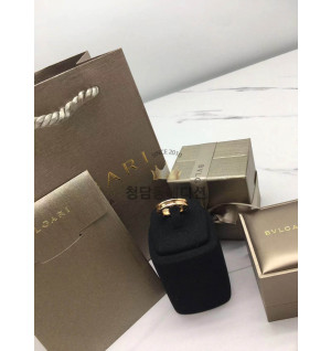 불가리 비제로원 반지 (컬러 화이트골드, 로즈골드)