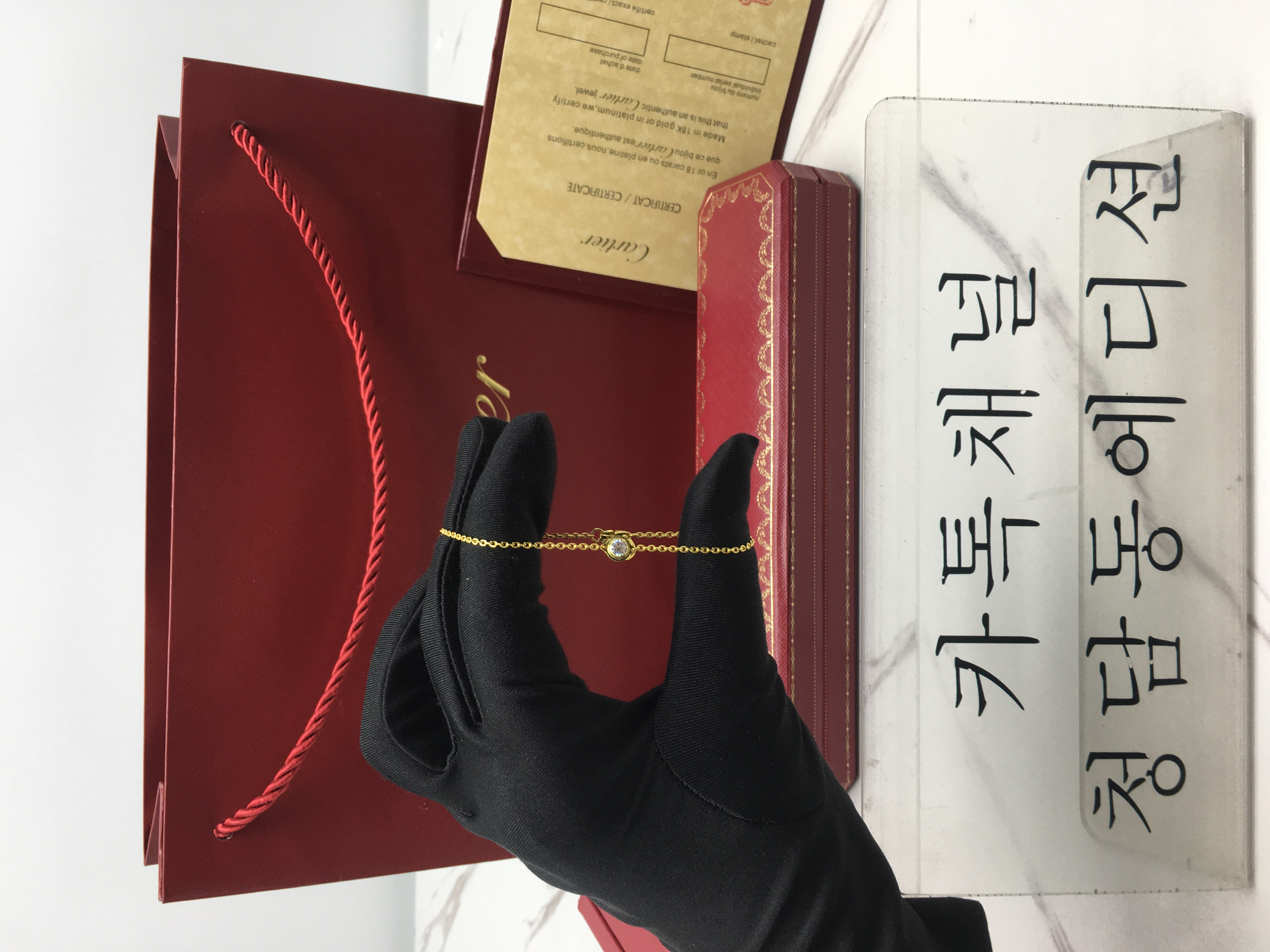 까르띠에 cartier 다무르 브레이슬릿 (3COLOR) (라지 사이즈)