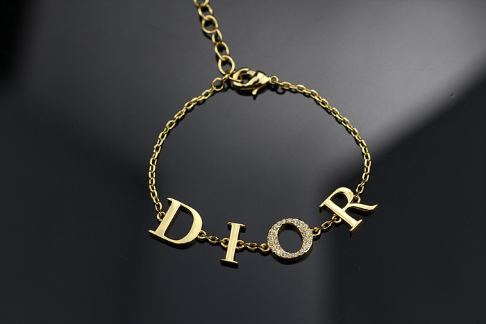 디올 dior 레터링 브레이슬릿