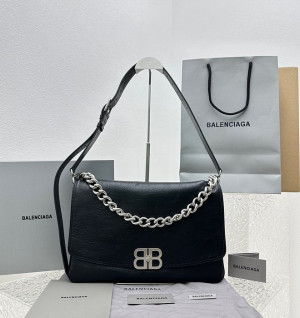 발렌시아가 BB 소프트 미디움 크로스백