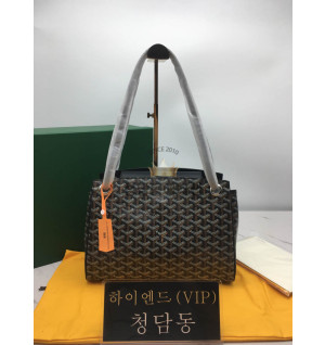 고야드 루에뜨 플랩 PM 숄더백 블랙