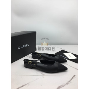 샤넬 투톤 슬링백 무광