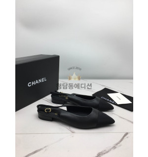 샤넬 투톤 슬링백 무광