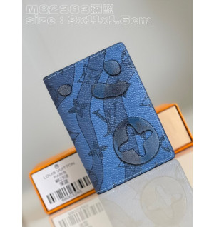 루이비통 포켓 오거나이저 모노그램 아쿠아가든 캔버스 M82308