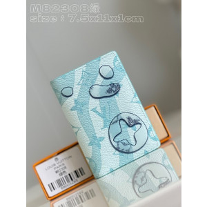 루이비통 포켓 오거나이저 모노그램 아쿠아가든 캔버스 M82308