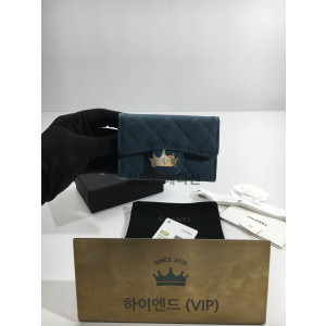 샤넬 클래식 캐비어 카드지갑