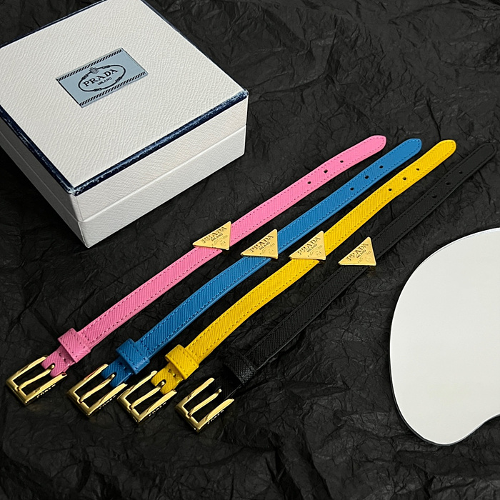 프라다 prada 레더 브레이슬릿 (4COLOR)