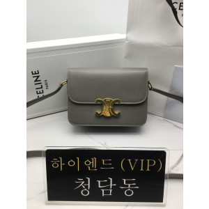 셀린느 트리오페 숄더백 틴 (컬러 그레이)