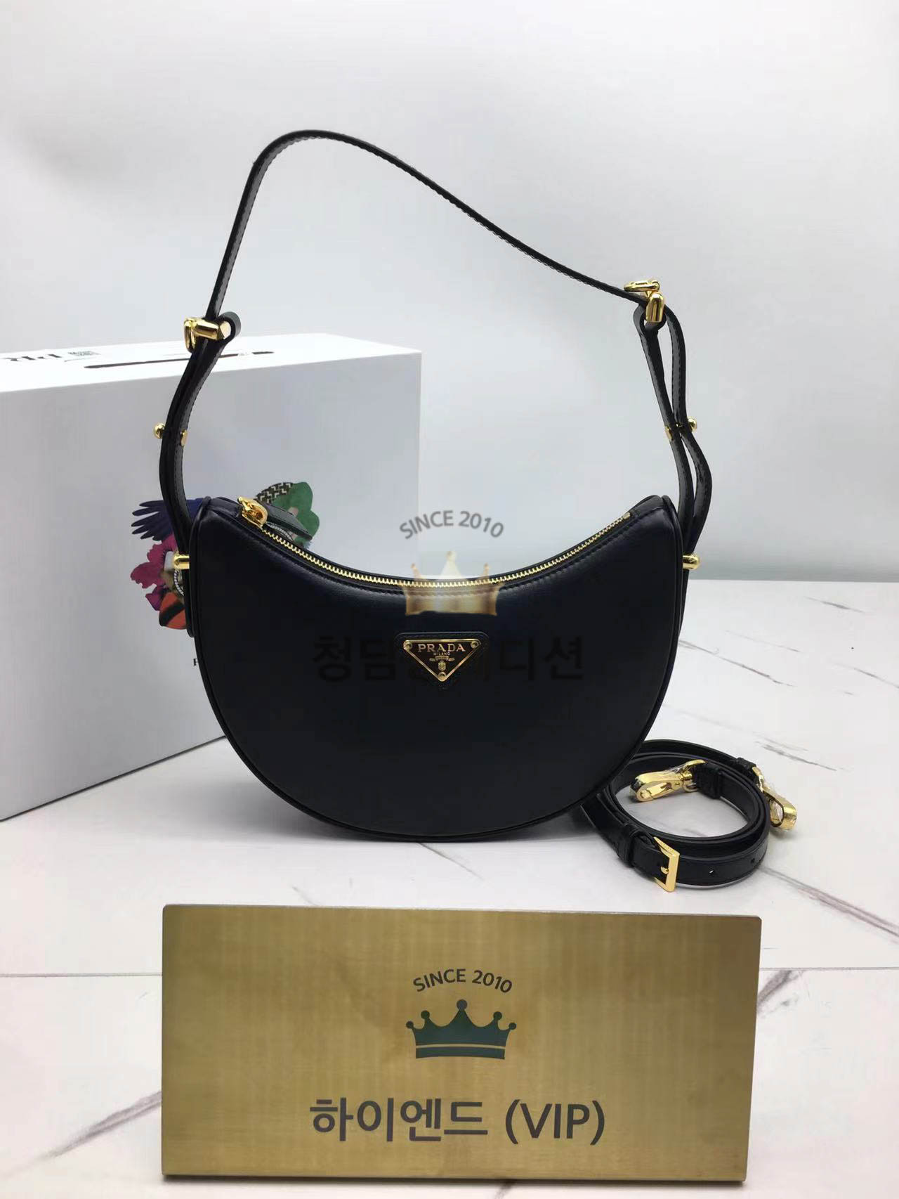 프라다 PRD 아르케 가죽 숄더백 1BC199(미니) / 1BC194