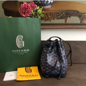 고야드 쁘띠플로 버킷백 (컬러 네이비)