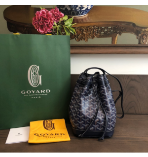 고야드 쁘띠플로 버킷백 (컬러 네이비)