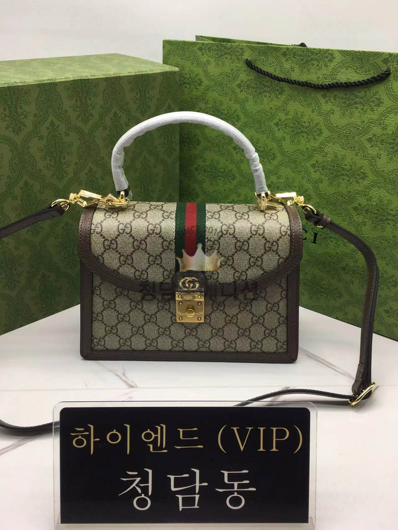 구찌 오피디아 스몰 탑 핸들백