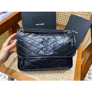 생로랑 니키백 미디움 633158 (체인 실버) (하이엔드급)