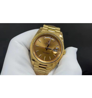 로렉스 데이데이트 금장 40미리