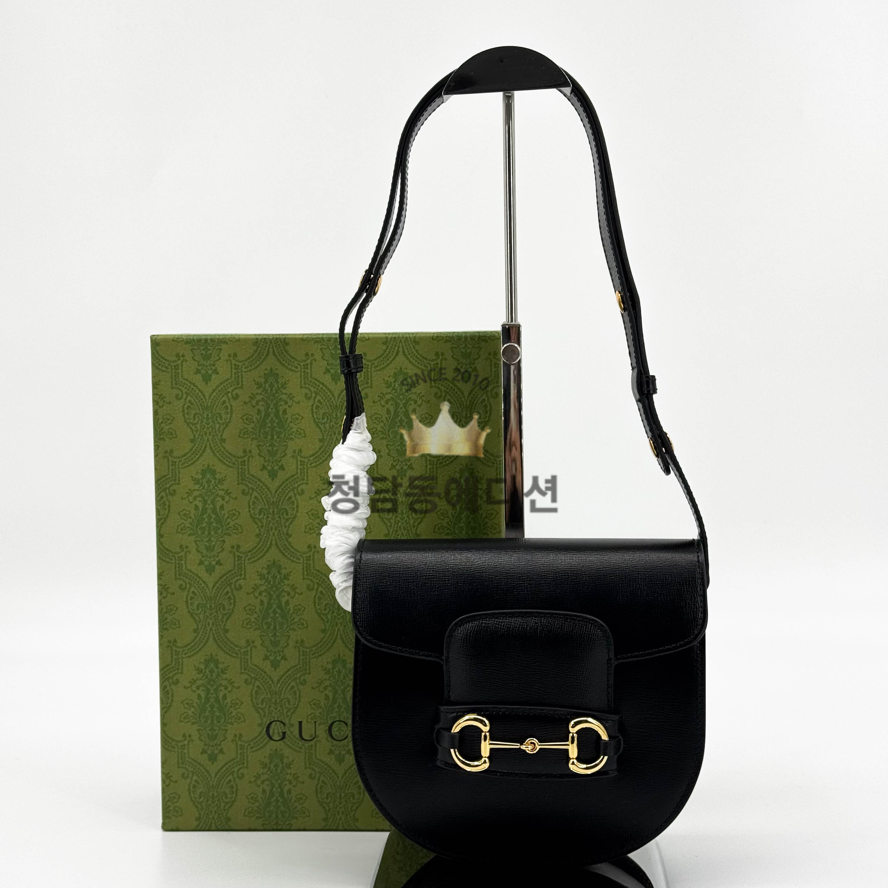 구찌 홀스빗 라운드 미니백 760191