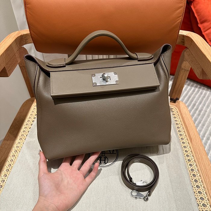 에르메스 2424백 (뉴켈리) 29size (컬러 에토프)