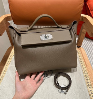 에르메스 2424백 (뉴켈리) 29size (컬러 에토프)