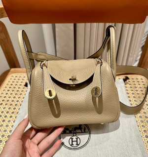 에르메스 미니 린디 올수공 (컬러 트렌치)