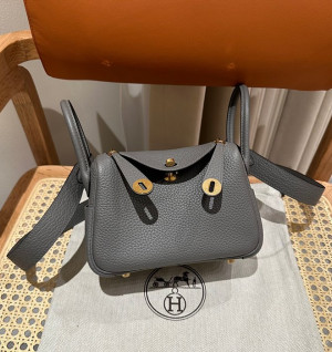 에르메스 미니 린디 올수공 (컬러 그리메이어)